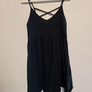 Black babydoll dress wild fable